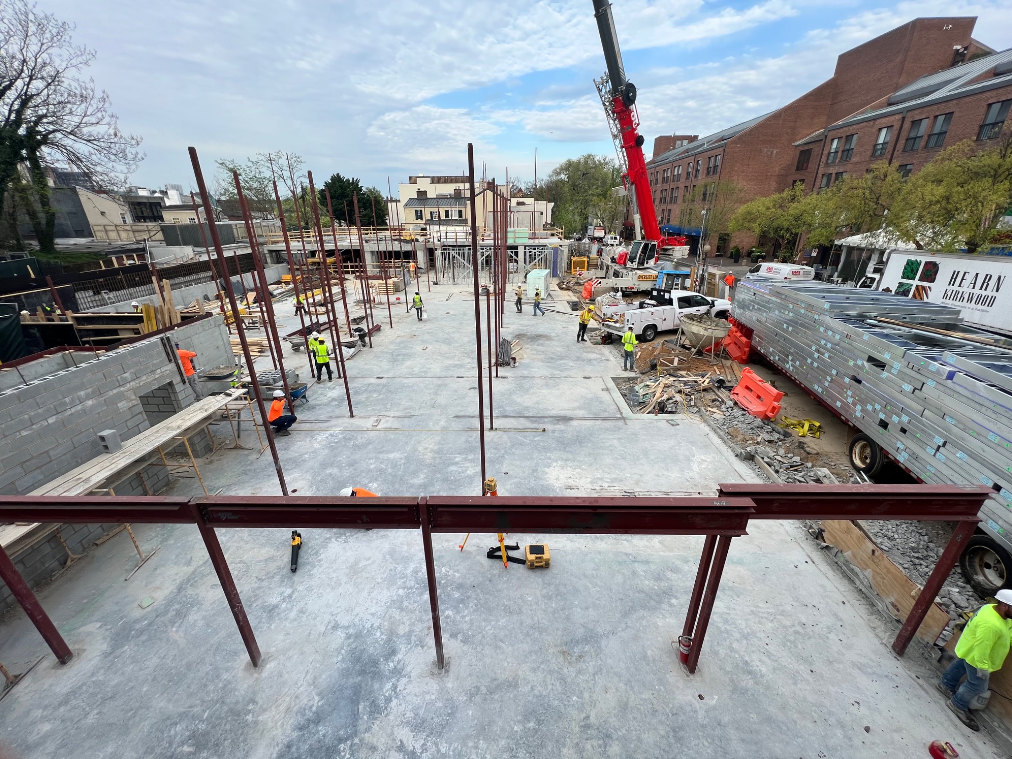 Weavers Row structural transition