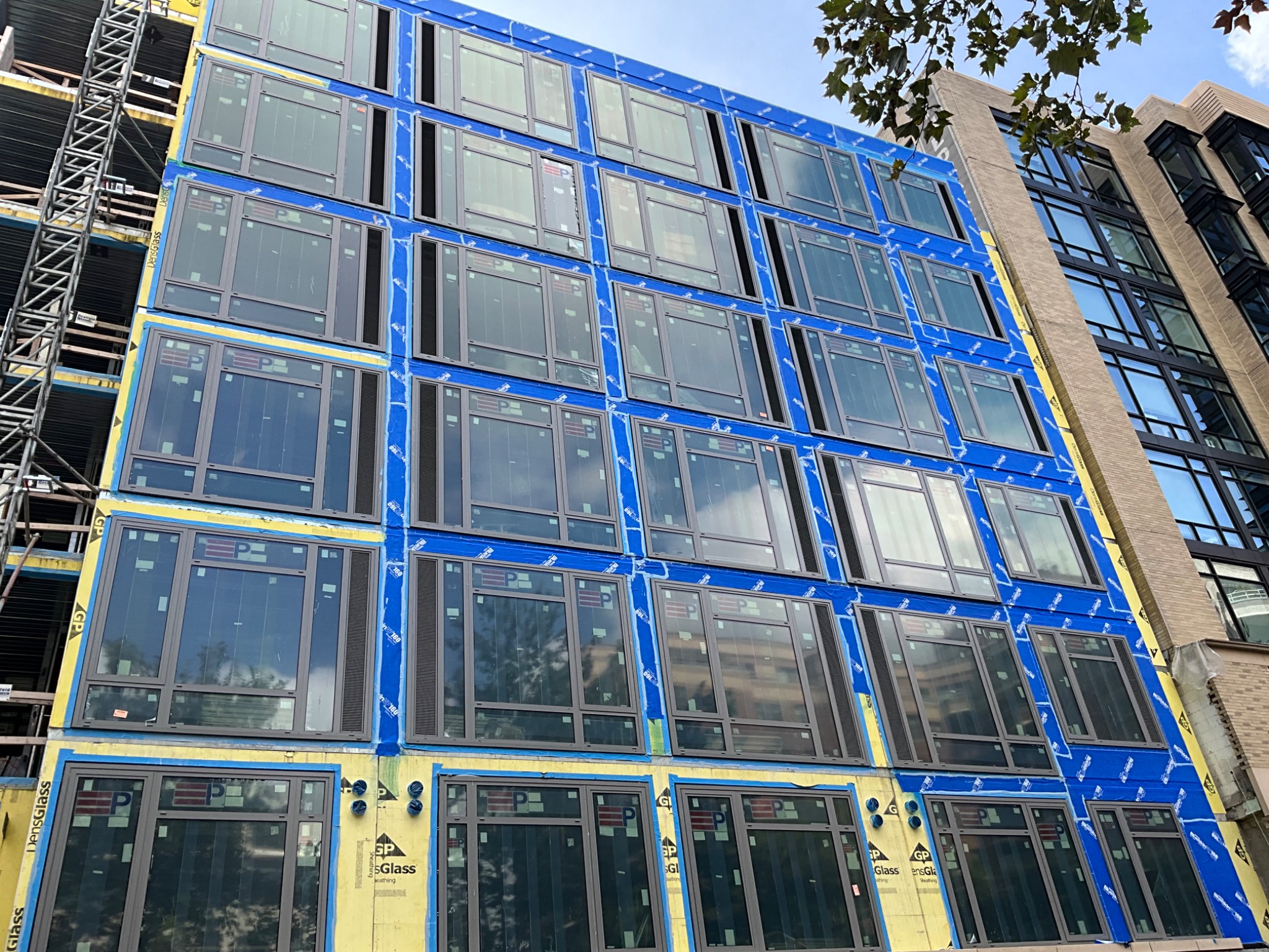 Drake II exterior envelope installation