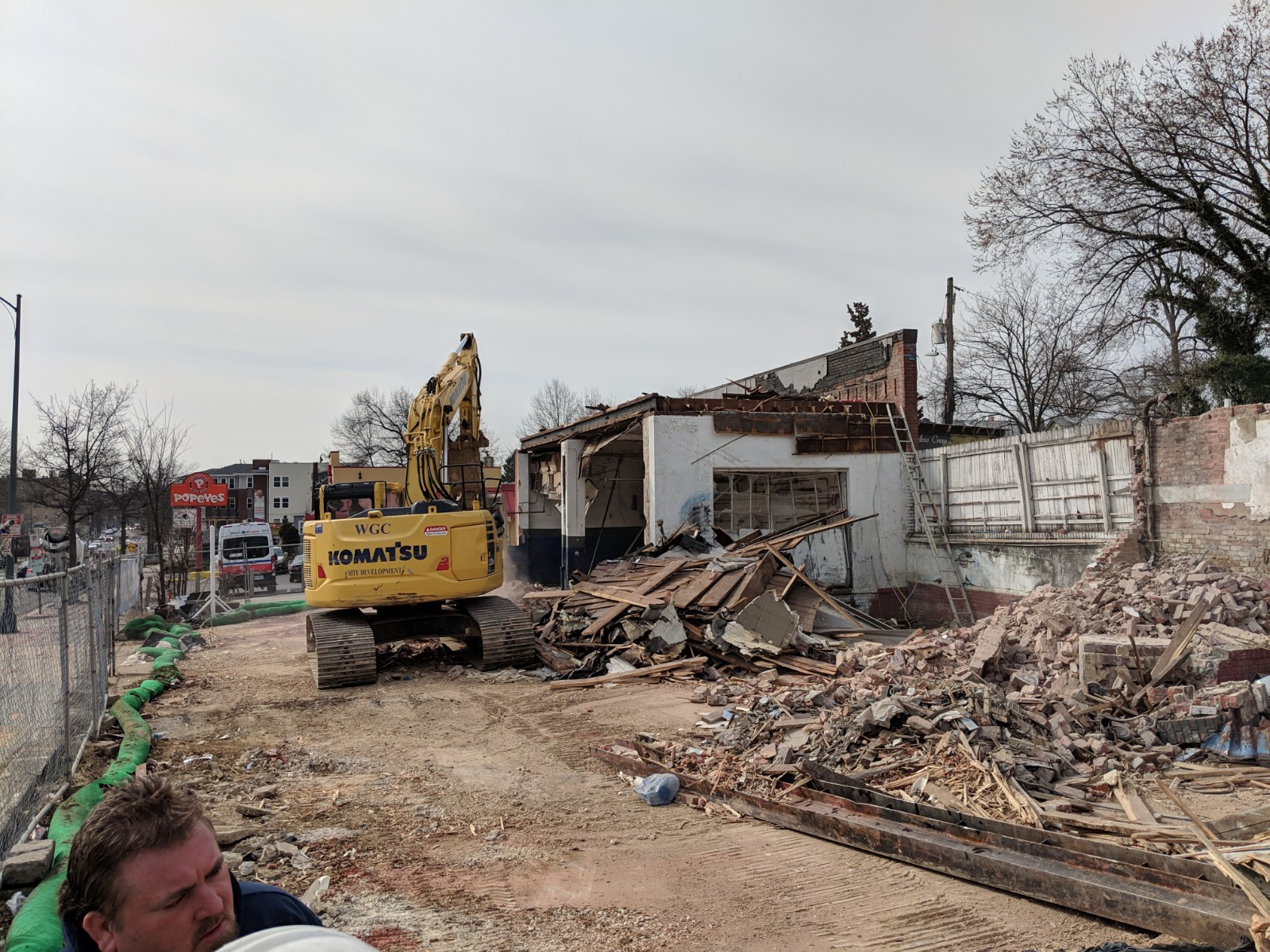 5230 Georgia Avenue NW former service station demolition