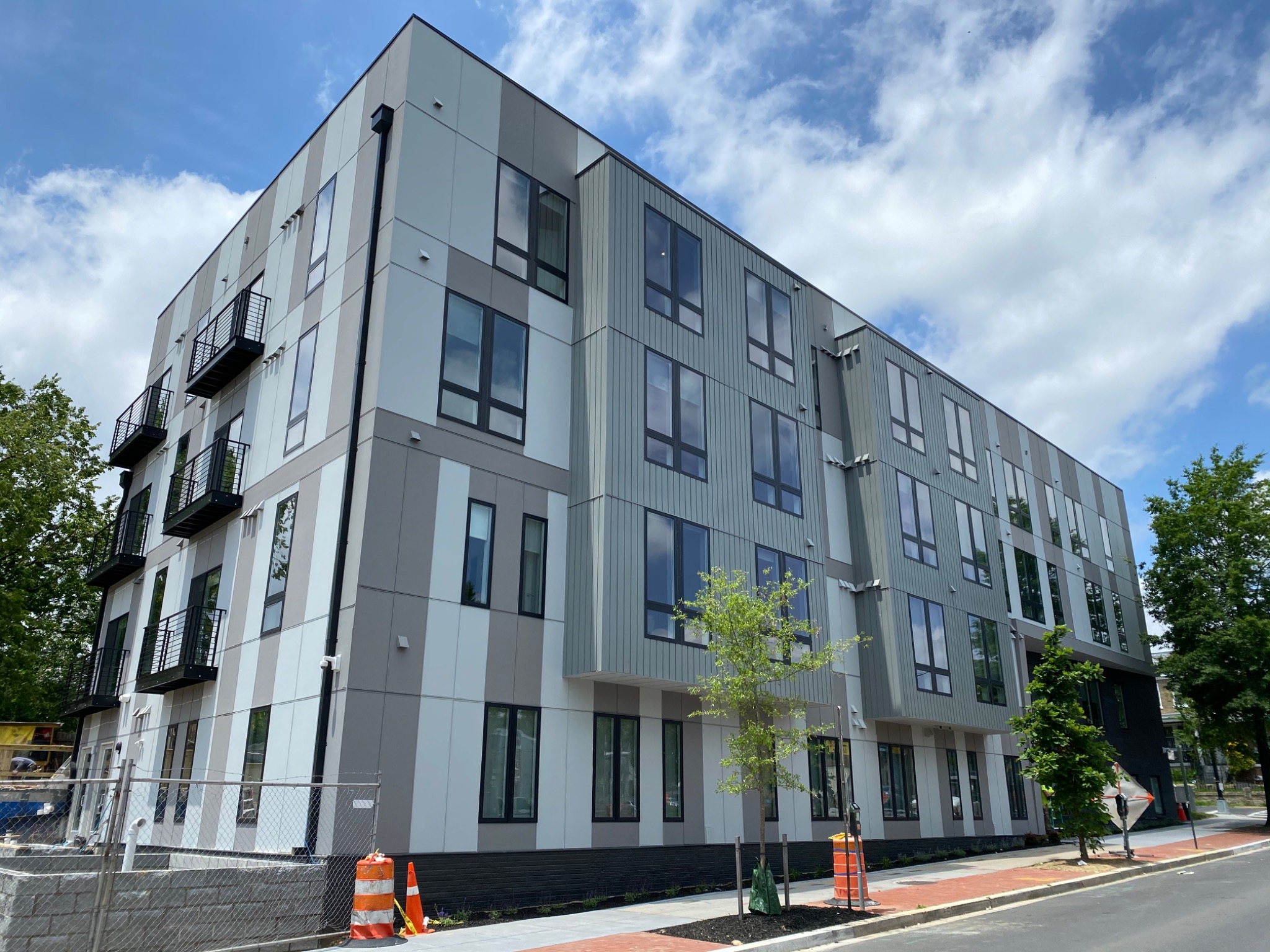 5230 Georgia Avenue NW completed corner elevation
